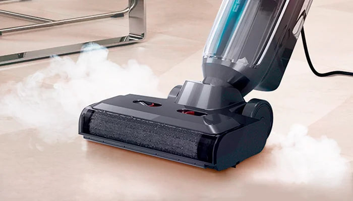 Steam vacuums